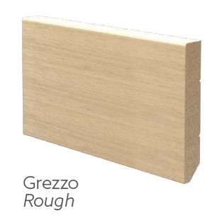 Battiscopa in legno Col. Grezzo h. 8 cm.