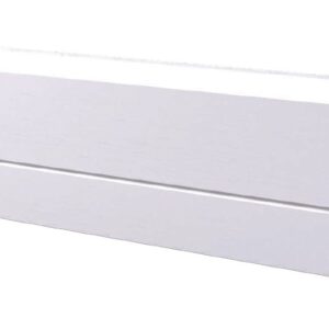 Battiscopa in legno Col. Laccato bianco h. 13 cm.
